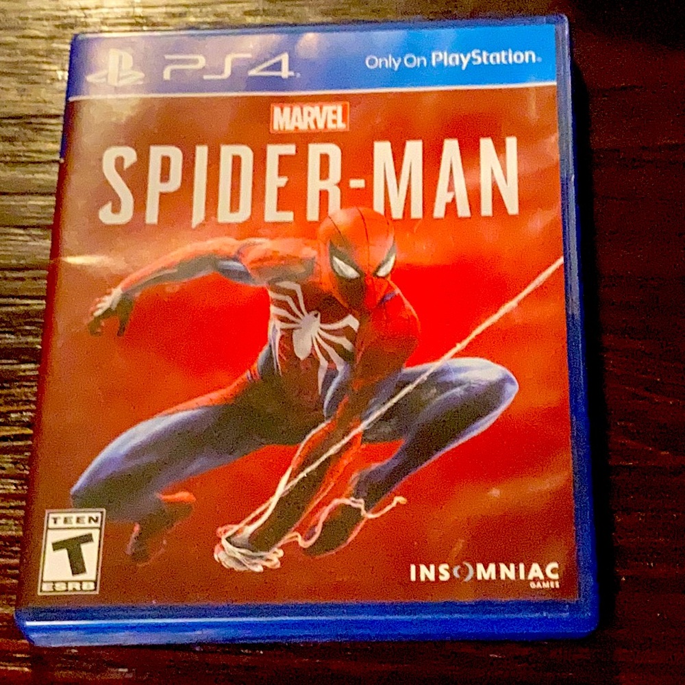 Spiderman PS4 game